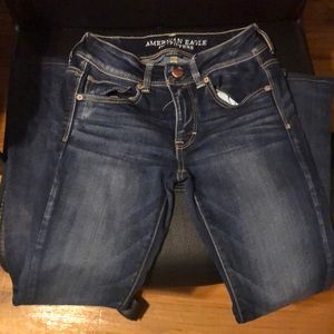 American Eagle super stretch kick boot!